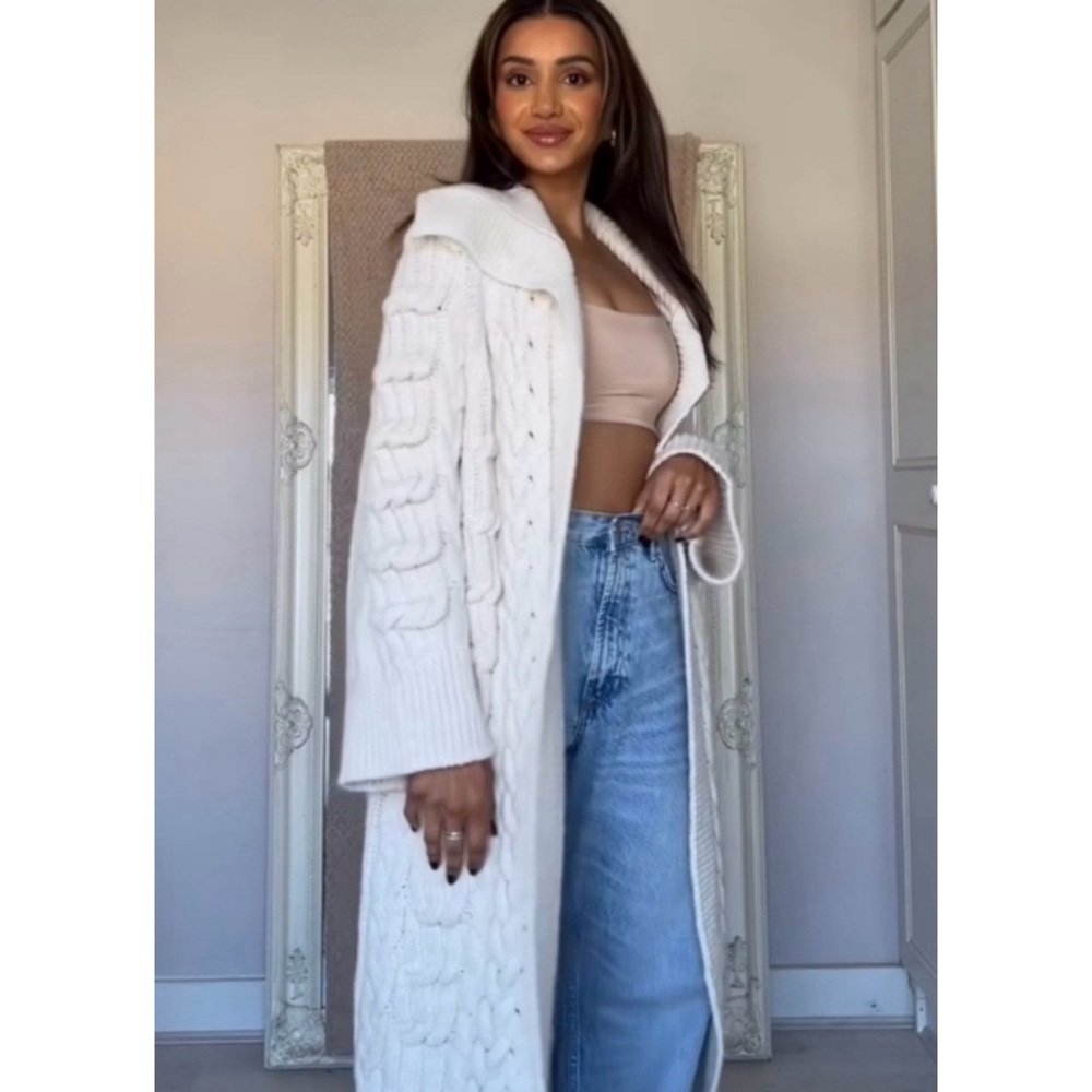 Zara Knit Coat NWT 🏷️